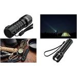 ANSMANN Akku LED-Taschenlampe Survival TS450RF, schwarz Outdoor-Taschenlampe, Lichtstrom: 450 Lumen, Leuchtdauer: - 1 Stück (1600-0710)