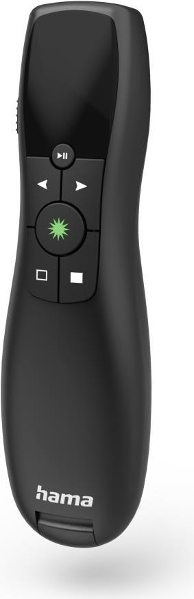 Hama Wireless-Laser-Presenter Greenlight-Pointer, 4in1, Laserfarbe Grün (00139918)