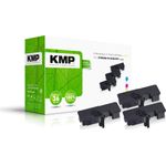 KMP 2911,3030 Tonerkartusche 3 Stück(e) Kompatibel Cyan (2911,3030)