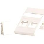 Lanview Wall plate for 2 x keystone. (LVN126097)