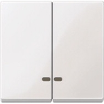 MERTEN Doppelwippe MEG3420-0319 Thermopl. polar-ws Kontrollfenster MEG34 MEG3420-0319 (MEG3420-0319)