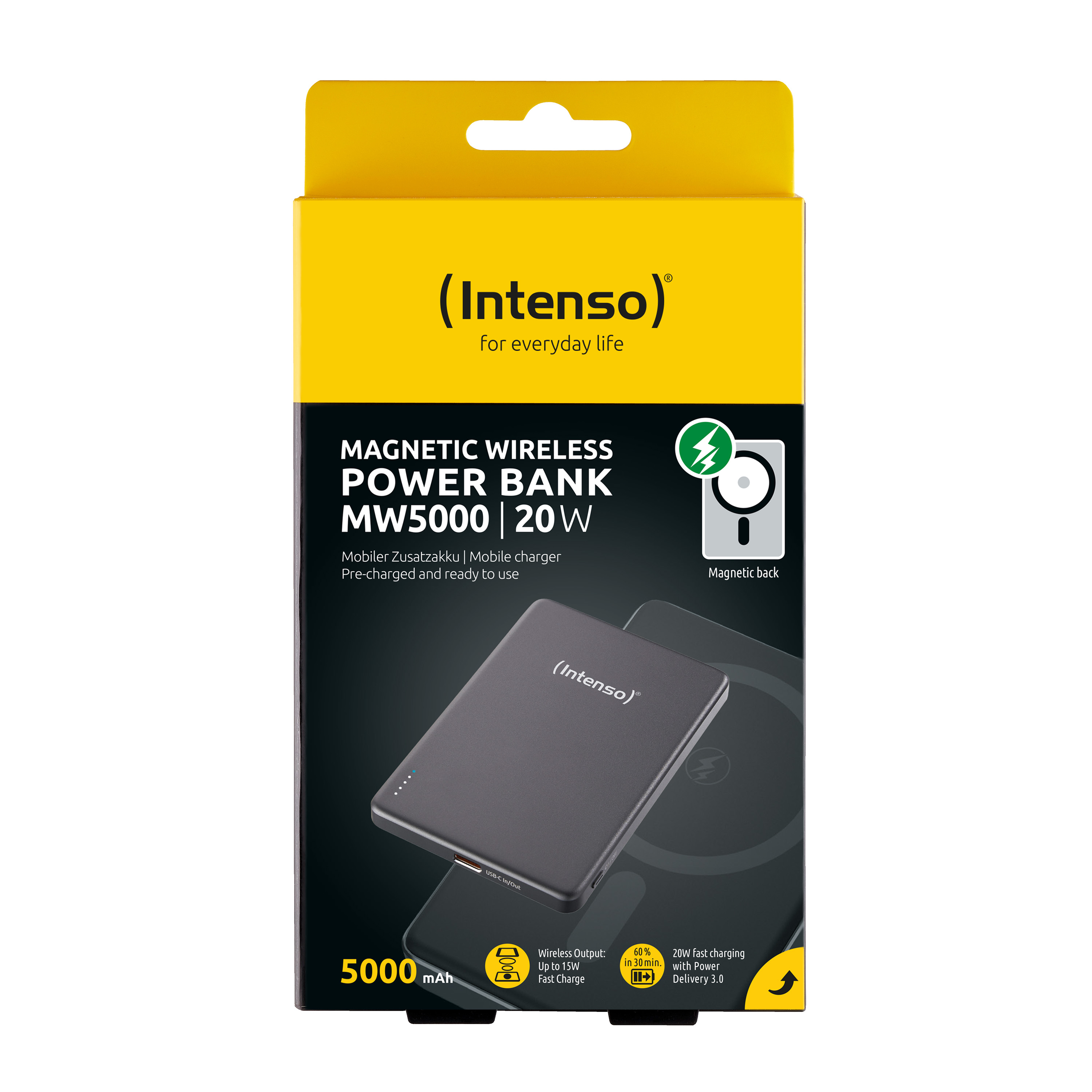 Intenso MW5000 Powerbank 5000 mAh Grau