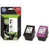 HP 62 Twin Pack - 2er-Pack - Schwarz, Tricolor - Original - Schwarz, Tricolor - Tintenpatrone (N9J71AE)