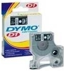 DYMO D1 Etiketten Weiß auf Schwarz (S0720610)