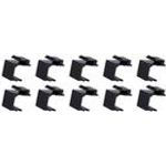 shiverpeaks ®-BASIC-S--Keystone Staubschutz, schwarz, VE10 (BS08-10121)