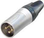 Neutrik XLR Kabelstecker 3 XX/HE Lötverbindung nickel (NC3MXX-HE)