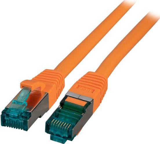 EFB-Elektronik RJ45 Patchkabel Cat.6A S/FTP LSZH orange 0,5m Hersteller: EFB Elektronik (MK6001.0,5O)