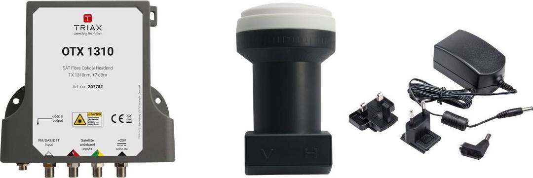 TRIAX OTX1310KIT opt. Sender OTX 1310+Wideband LNB TWB 40 (307785)