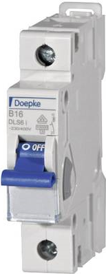 Doepke DLS 6i B16-1 Stromunterbrecher Miniatur-Leistungsschalter B-type (09916023)
