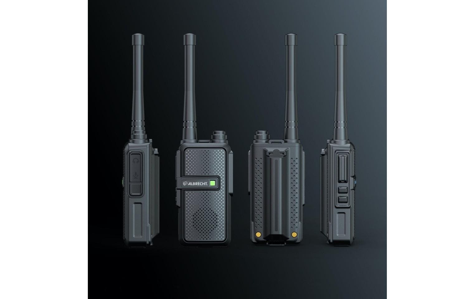 Albrecht Tectalk Worker 3 PMR-Funkgerät 4er-Set 16 Kanäle 0,5 W bis 10 km Reichweite