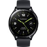 Xiaomi Watch 2 3,63 cm (1.43") AMOLED 46 mm Digital 466 x 466 Pixel Touchscreen Schwarz WLAN GPS ()