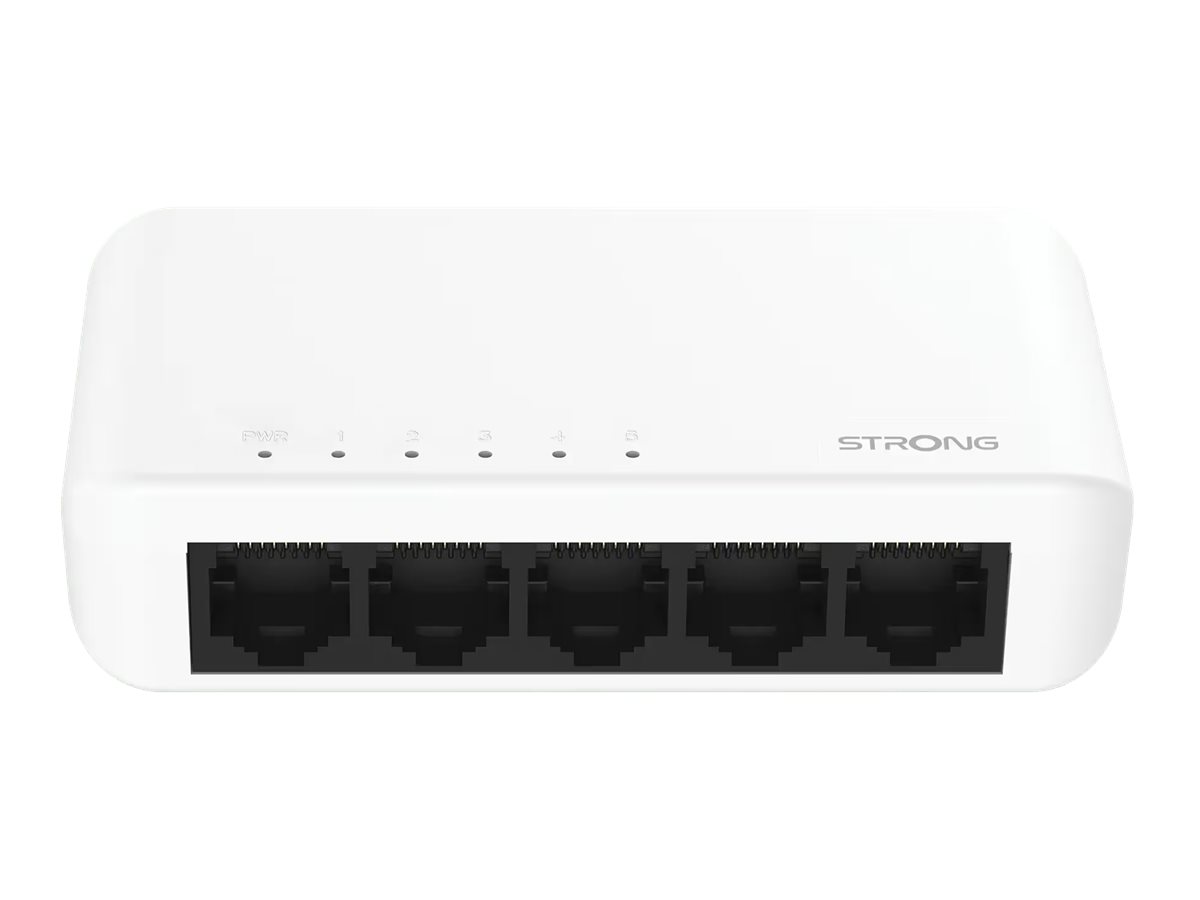 Strong SW8000P Gigabit Ethernet Switch 8 Ports Weiß