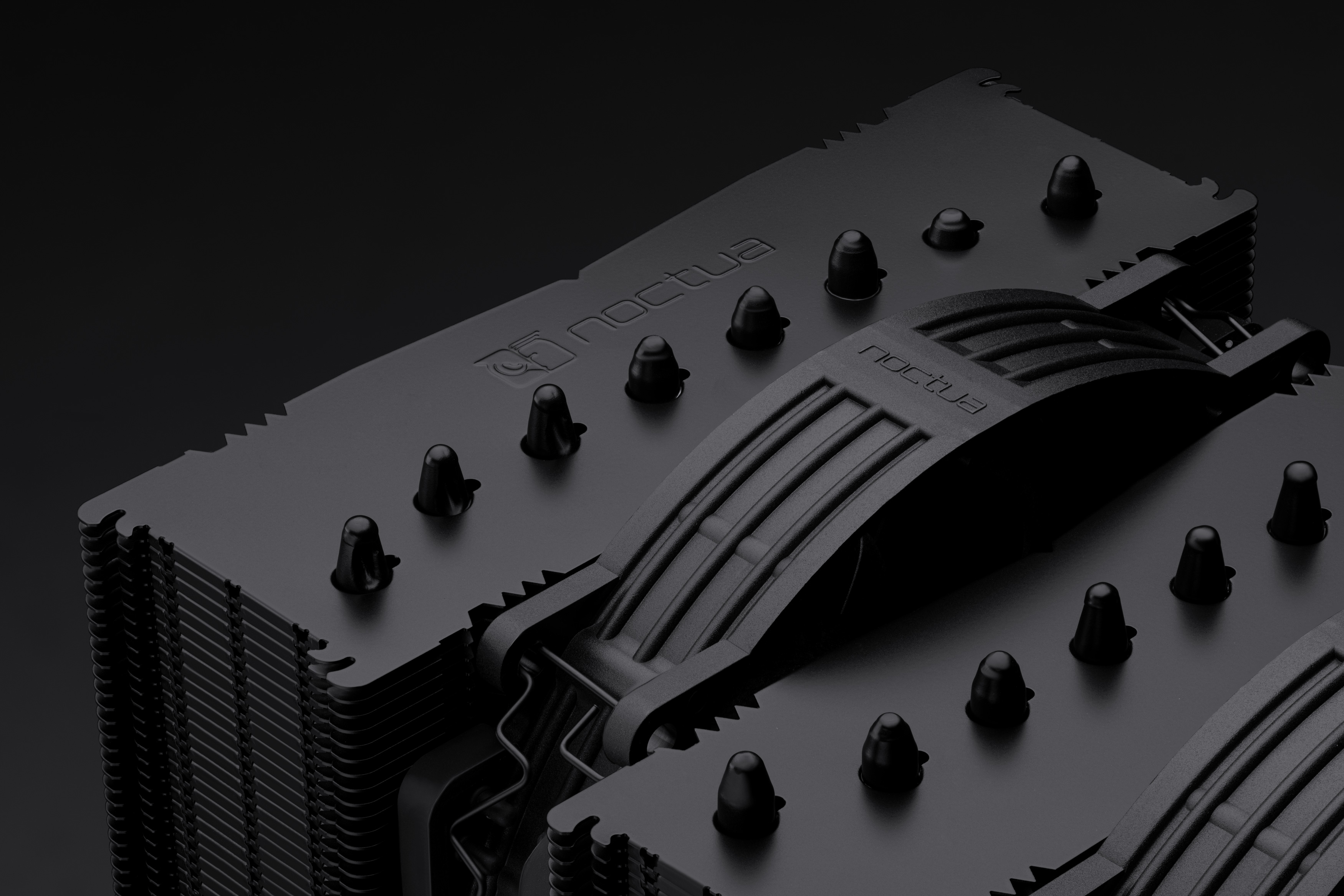 Noctua chromax.black NF-A14x25r G2 PWM Gehäuselüfter 140 mm Schwarz