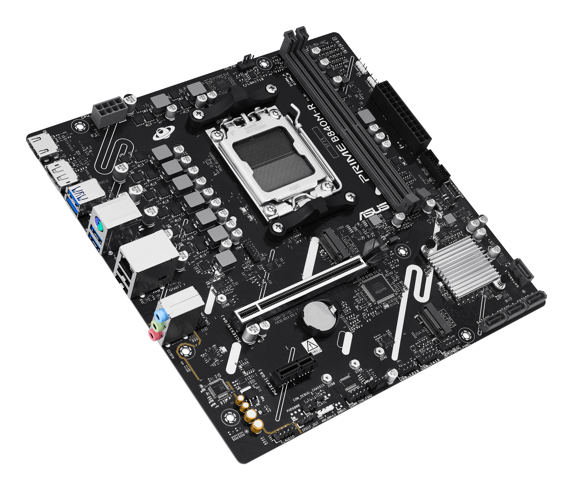 ASUS PRIME B840M-R Micro ATX Mainboard Socket AM5 AMD B840