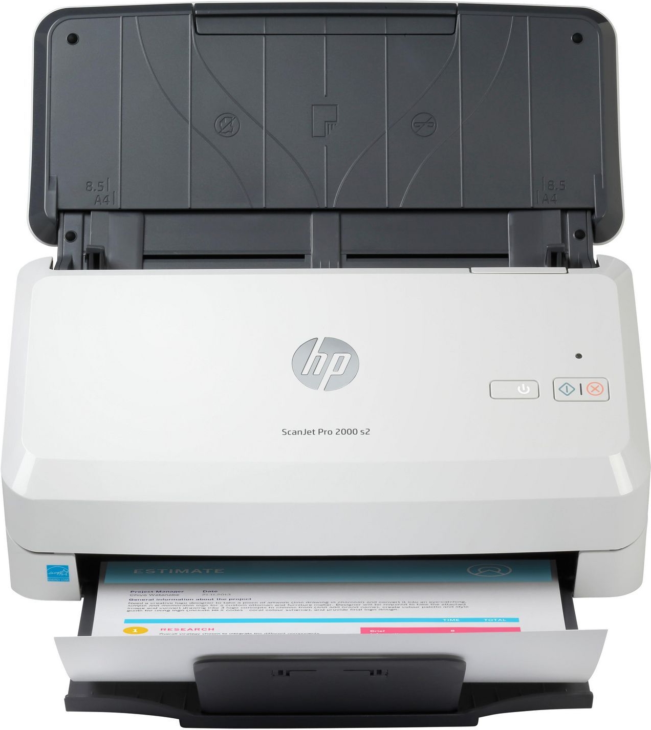 HP Scanjet Pro 2000 S2 Scanner 600 X 600 Dpi A4 Black, White (6FW06A)