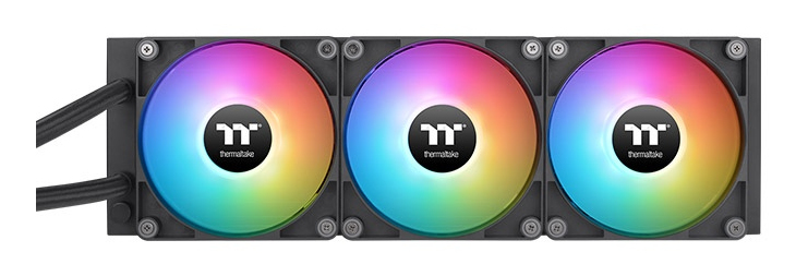 Thermaltake TH360 ARGB Sync V2 All-in-One-Flüssigkeitskühler 3x 120 mm Schwarz