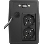 ONLINE USV-Systeme USV YUNTO Smile 800 Line-Interaktiv 800 VA 480 W 2 AC-Ausgänge (YS800)