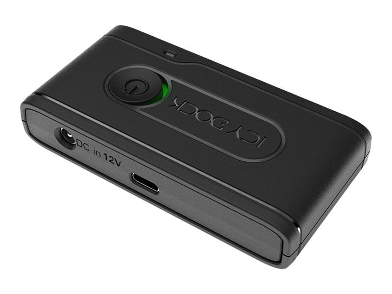 ICY DOCK EZ-Adapter Ex MB931U-1VB R1 U.2 NVMe SSD Adapter USB-C 3.2 Gen 2 Schwarz