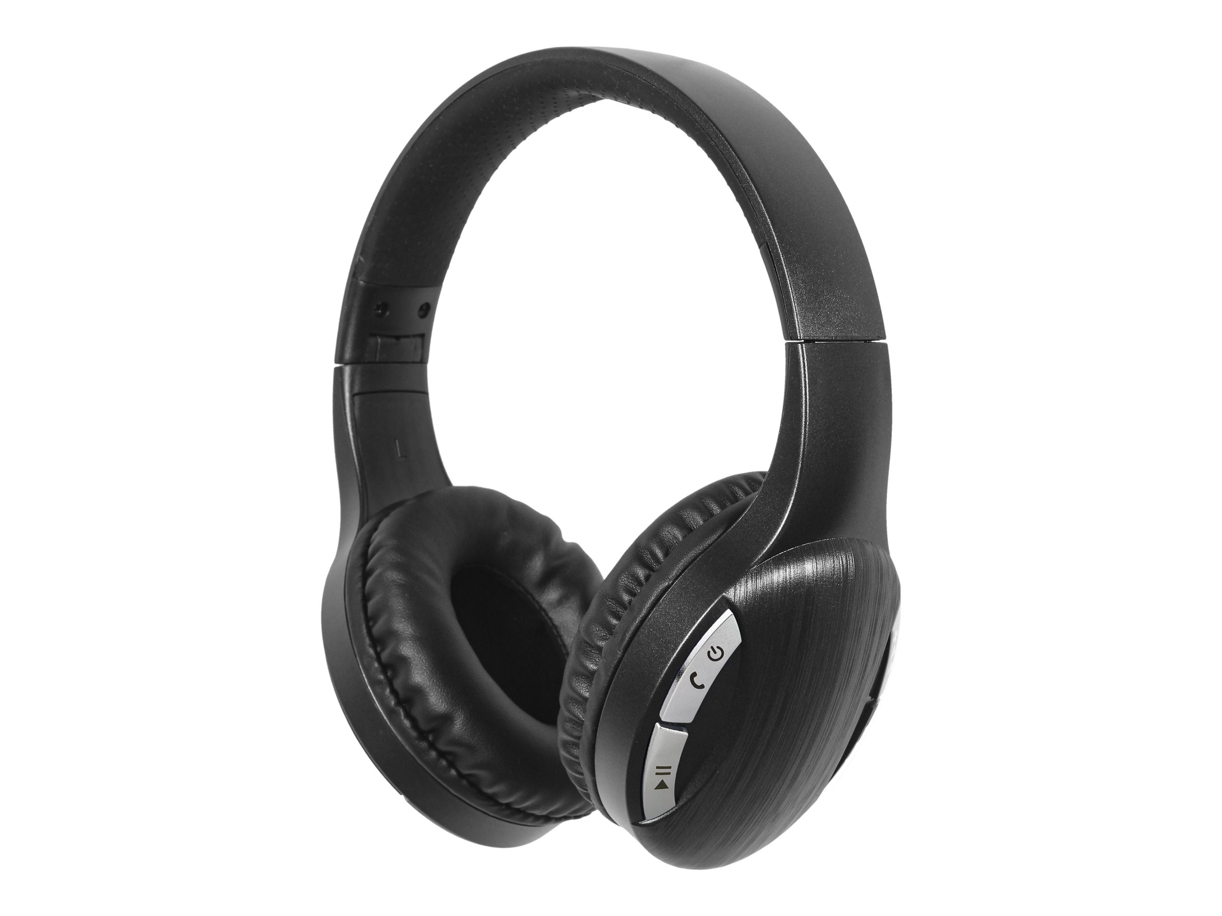 Gembird GMB Audio BTHS-01-BK Bluetooth Kopfhörer mit Mikrofon, ohrumschließend, Schwarz