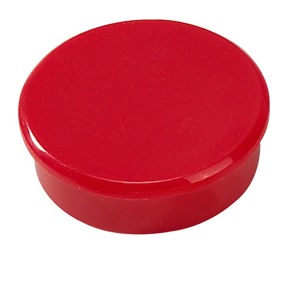 Dahle 95538 Tafelmagnet 38 x 38 mm Rot 10 Stück