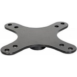 Gamber-Johnson MAX3 ZIRKONA 75/100MMVESA PLAT Zirkona 10,20cm (4") (100mm) VESA Device Plate, attaches to devices or displays with a 75mm or a 100mm VESA hole pattern (14140)