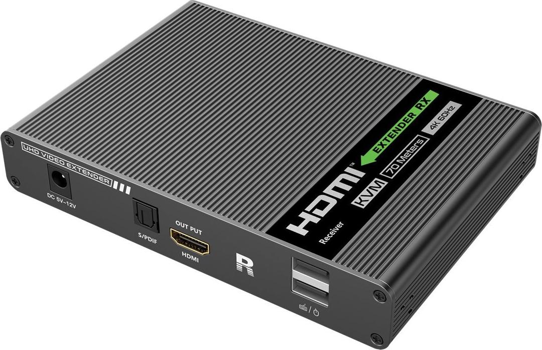 KVM-HDMI-Extender-4k@60Hz-cat6/6a/7 Hersteller: Techly (IDATA-HDMI-KVM67)