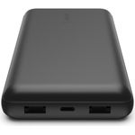 Belkin BOOST?CHARGE™ Powerbank, 20.000mAh 15W, USB-A & -C, blk (BPB012btBK)
