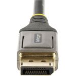 StarTech.com 6ft (2m) VESA Certified DisplayPort 1.4 Cable, 8K 60Hz HDR10, Ultra HD 4K 120Hz DP Video Cable, DisplayPort to DisplayPort Cable, DP Cord for Monitors/Displays, M/M (DP14VMM2M)