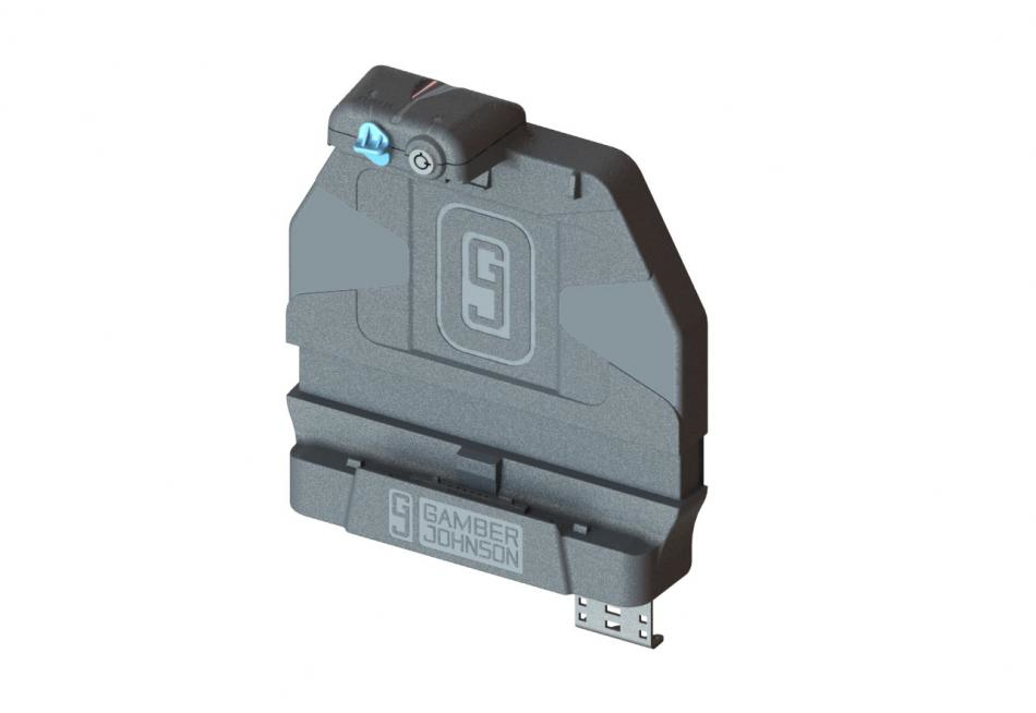 Gamber-Johnson 7160-1807-00 Dockingstation für Zebra ET4X 10" Schwarz