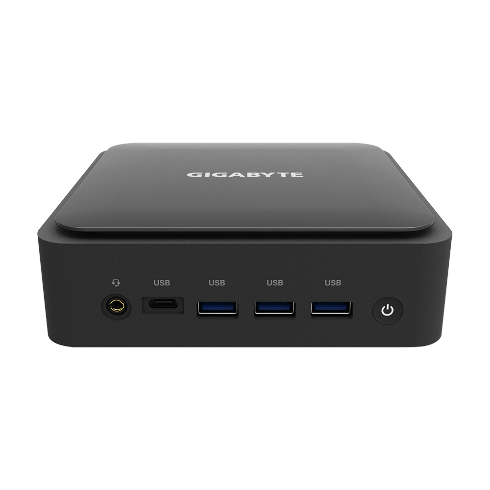 Gigabyte BRIX Extreme GB-BER7-8840 Barebone AMD Ryzen 7 PRO 8840U Schwarz