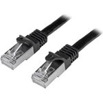 StarTech.com 1,0mBlack Cat6 / Cat 6 Shielded (SFTP) Patch Cable 1m (N6SPAT1MBK)