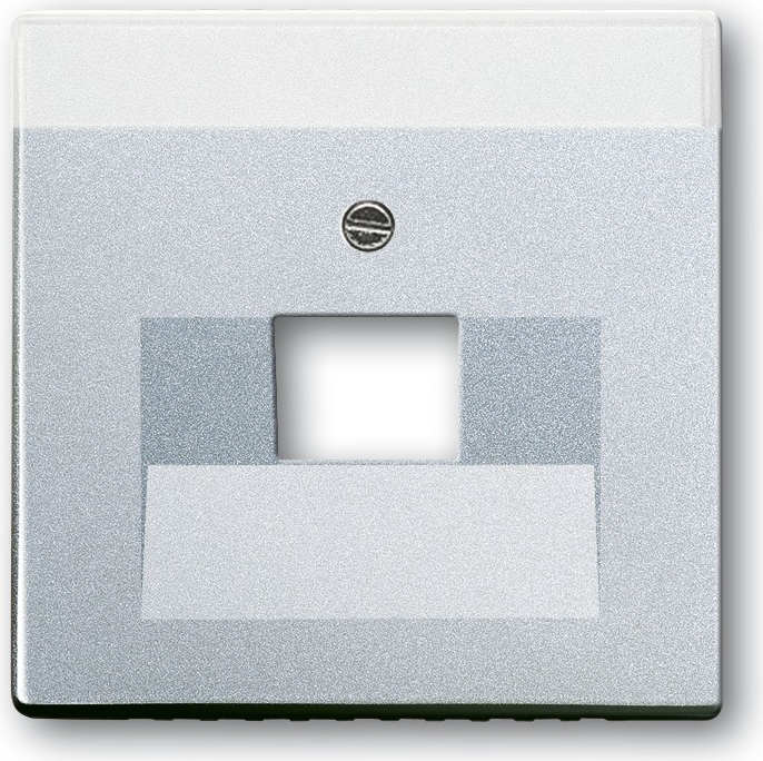 Busch Jaeger 1710-0-3674 Wandplatte/Schalterabdeckung Aluminium (1710-0-3674)