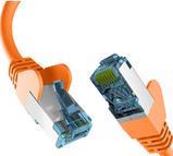 EFB-Elektronik RJ45 PATCHKABEL mitCat.7 Rohkabel ROHKABEL ORANGE 2m S/FTP PIMF Netzwerkkabel LAN DSL Hersteller: EFB Elektronik (EC020200223)