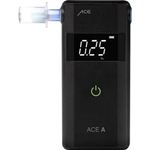 ACE A Alkoholtester Schwarz 4.00 bis 0.00 ‰ Alarm, inkl. Display, Countdown-Funktion (107059)