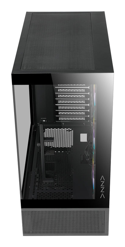 AZZA Tiara 501B Midi Tower 4x ARGB-Lüfter Schwarz