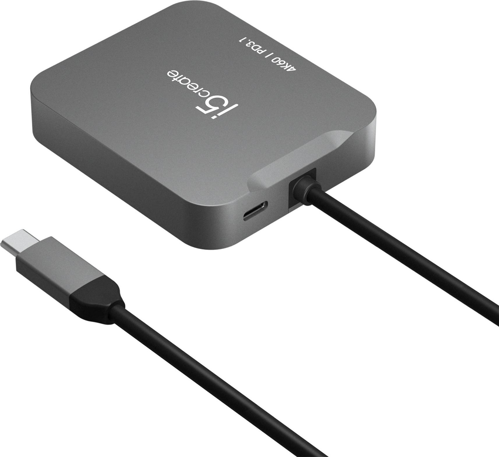 J5Create j5create Elite JCD3191 Dockingstation USB-C HDMI 1GbE Space-grau