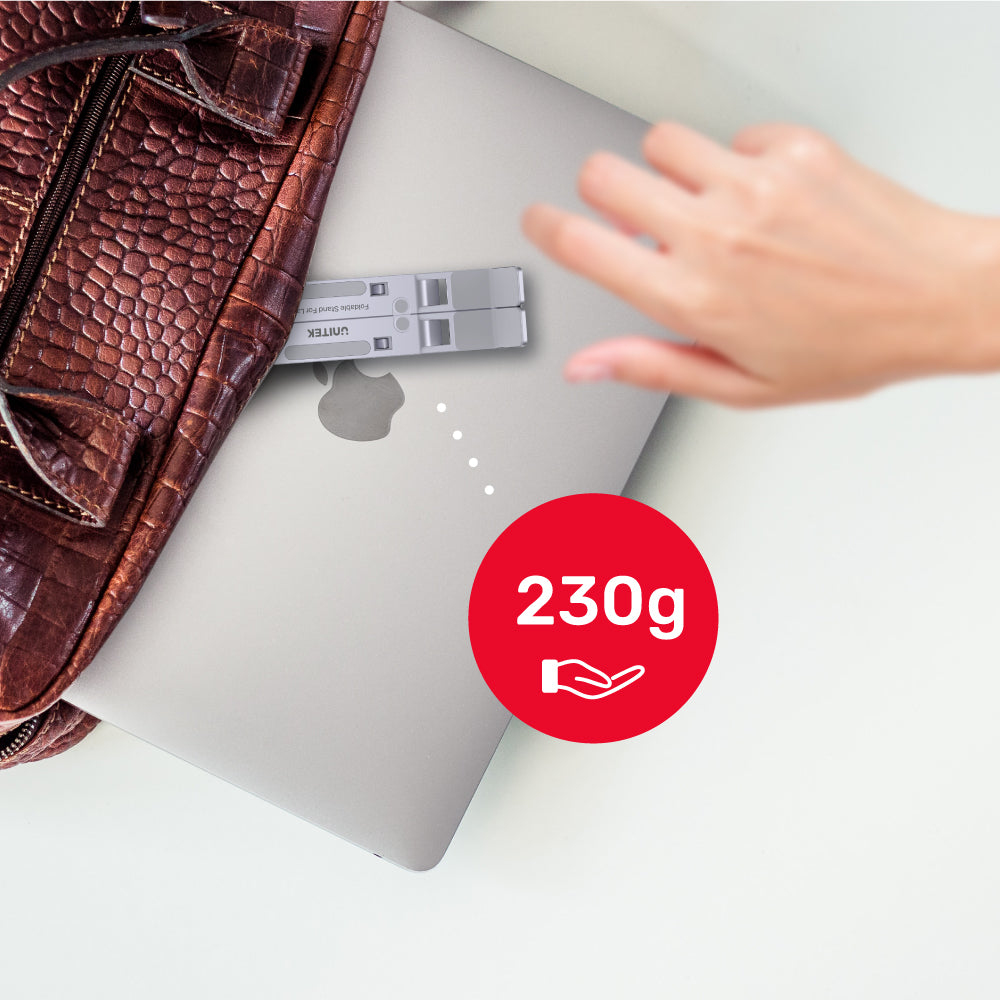 Unitek OT155SL Notebook-Ständer Aluminium Silber