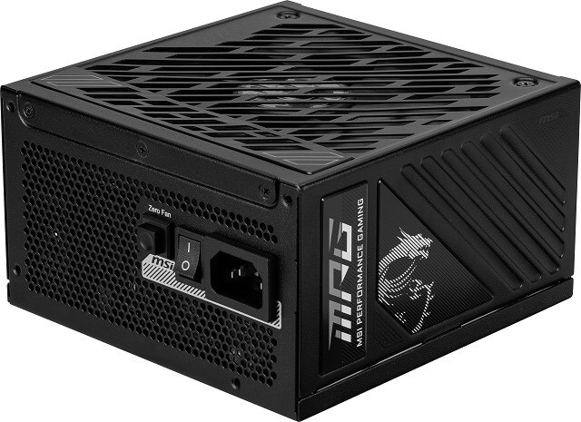 MSI MPG A1000GS 1000 Watt ATX 3.1 PCIr 5.1 80+ Gold Netzteil 135mm Lüfter (306-7ZPFY11-CE0)