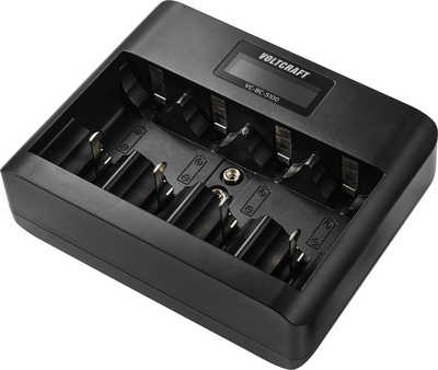 VOLTCRAFT VC-BC-5100 Rundzellen-Ladegerät NiMH, LiIon Mignon (AA), Micro (AAA), Baby (C), Mono (D), 9 V Block (VC-17665940)