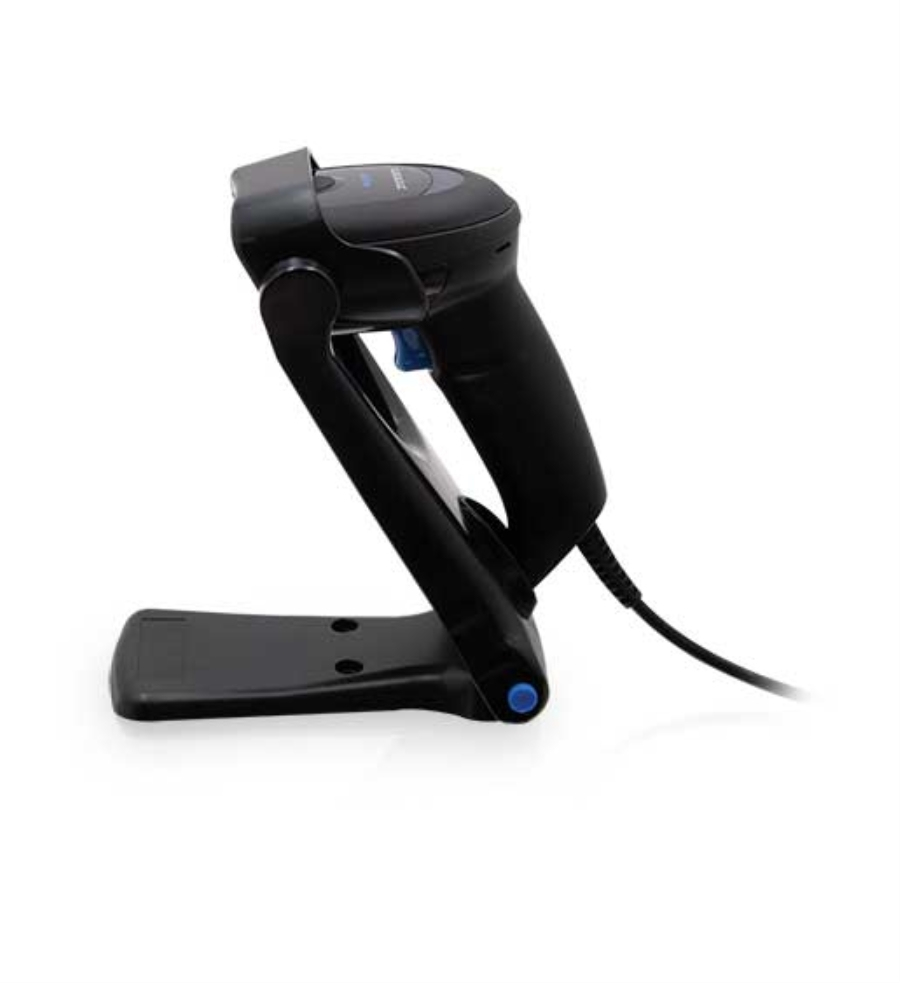 Datalogic QuickScan STD-QW25-BK Barcode-Scanner-Ständer zusammenklappbar Schwarz