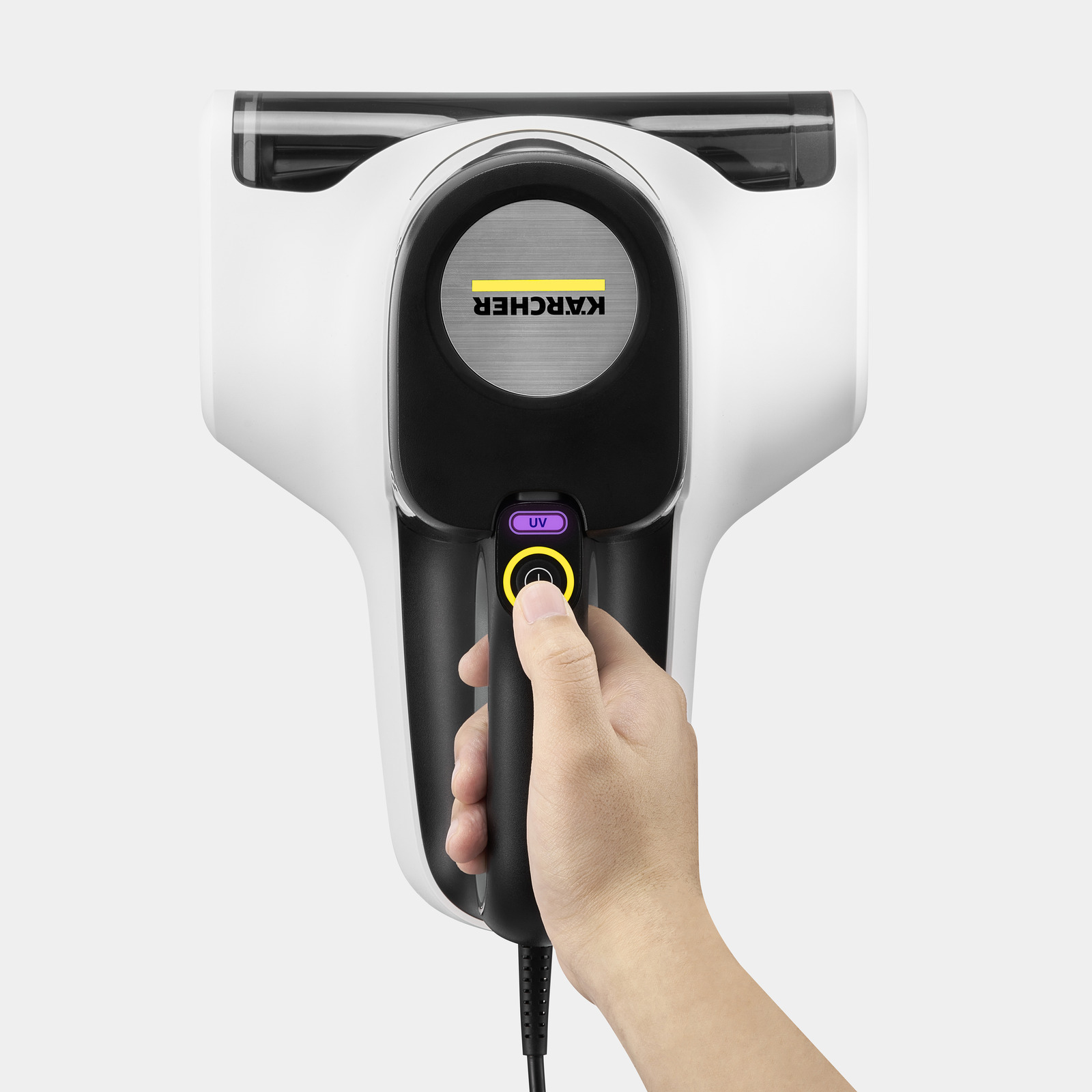 Kärcher VCH 4 UVClean UV-C Matratzenreiniger 500 W Schwarz, Weiß