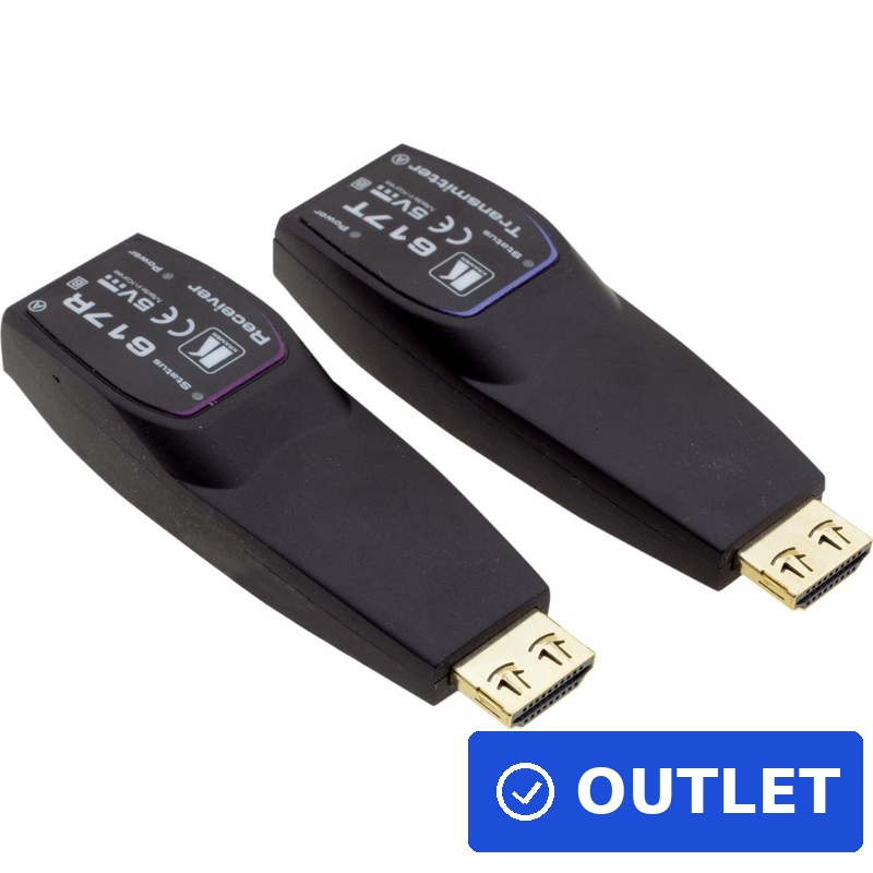 Kramer 617R/T(SET) 4K HDR HDMI Transmitter/Receiver über MM Glasfaser bis 200m (94-0006150) (geöffnet)