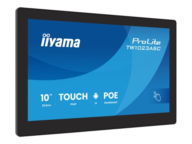 iiyama ProLite TW1023ASC-B3P 10.1" IPS Touch 4 GB RAM 32 GB eMMC Schwarz