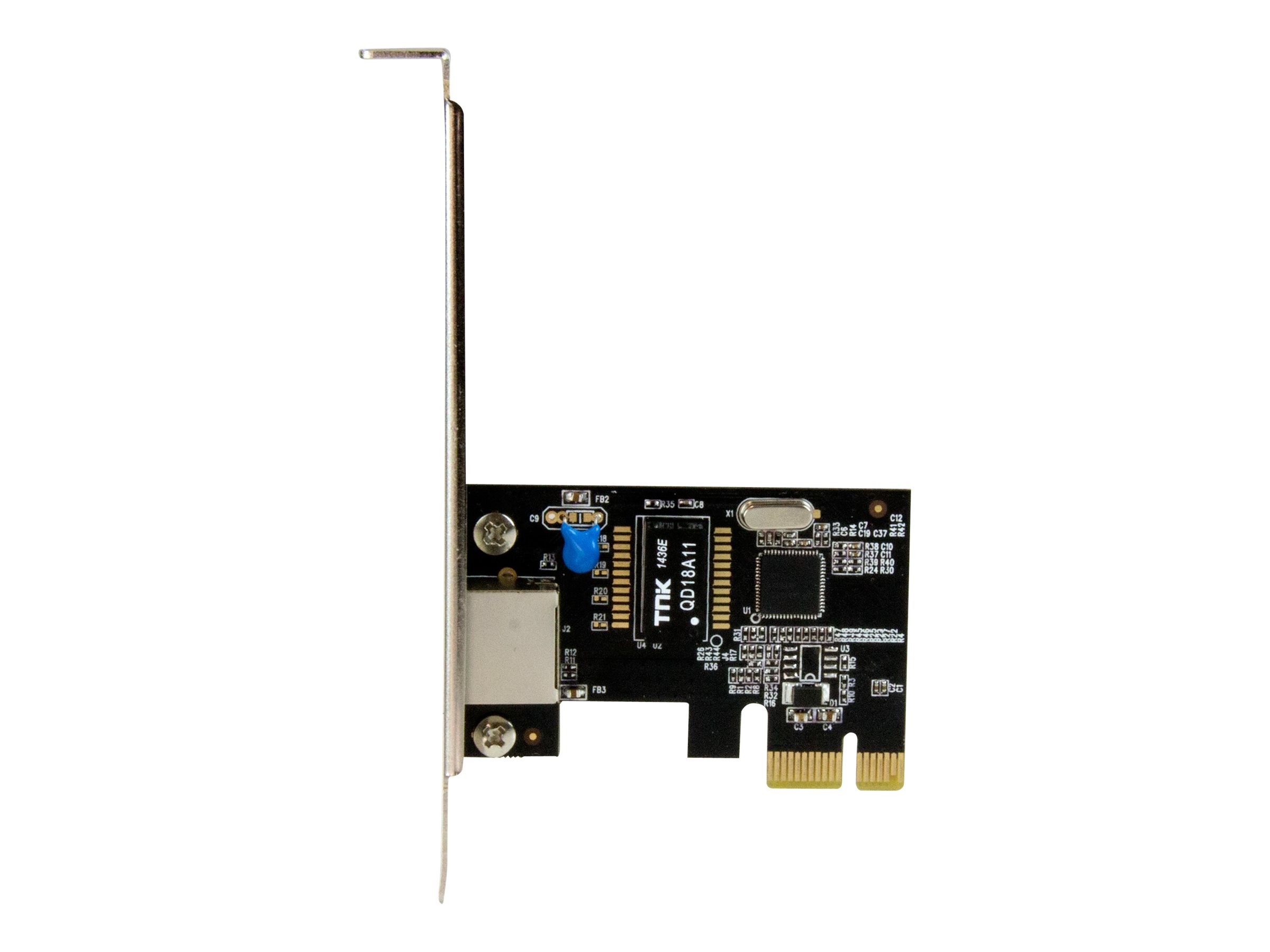 Startech 1 Port PCI Express Gigabit Ethernet Netzwerkkarte Intel I210 NIC PCIe x1 Low-Profile