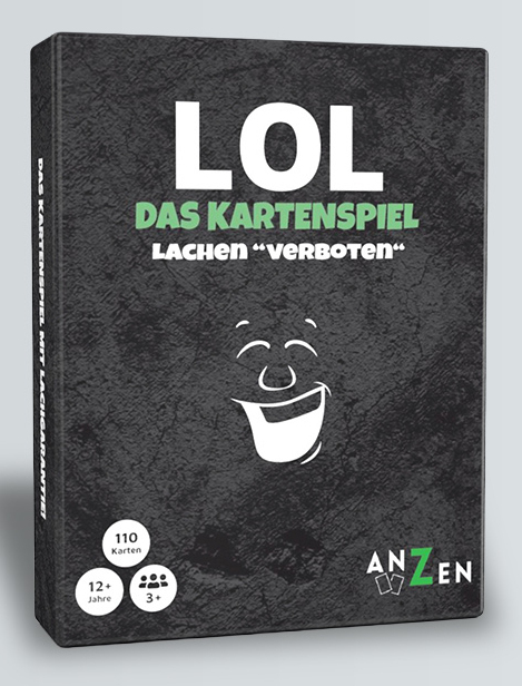 Anzen LOL – Das Kartenspiel – Lachen verboten Mehrfarbig