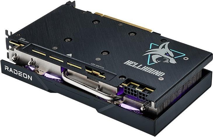 PowerColor Hellhound Radeon RX 7600 XT (RX7600XT 16G-L/OC)