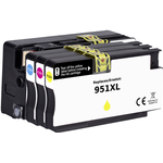 Renkforce Tinte Kombi-Pack ersetzt HP 950 XL, 951 XL (C2P43AE) Kompatibel Schwarz, Cyan, Magenta, Gelb RF-5705448 (RF-5705448)