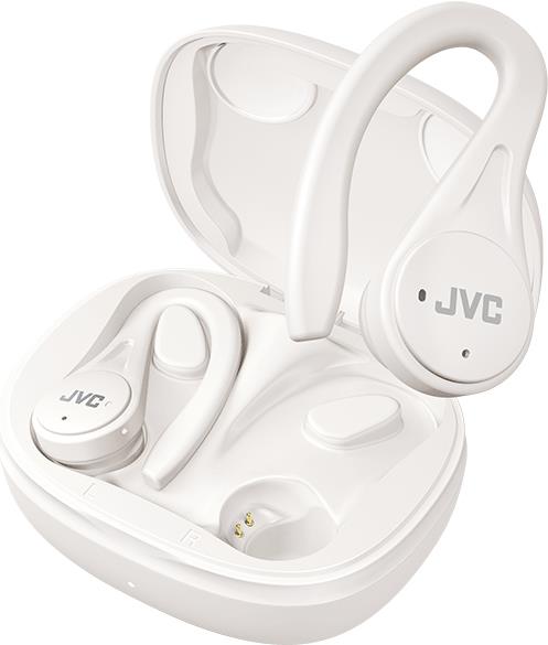 JVC HA-EC25T Kopfhörer True Wireless Stereo (TWS) Ohrbügel - im Ohr Anrufe/Musik Bluetooth Weiß (HA-EC25T-W-U)