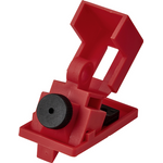 Sygonix SY-6872680 Verriegelung 28.9 mm Rot Leistungsschalter Klemme 16.5x12mm (SY-6872680)