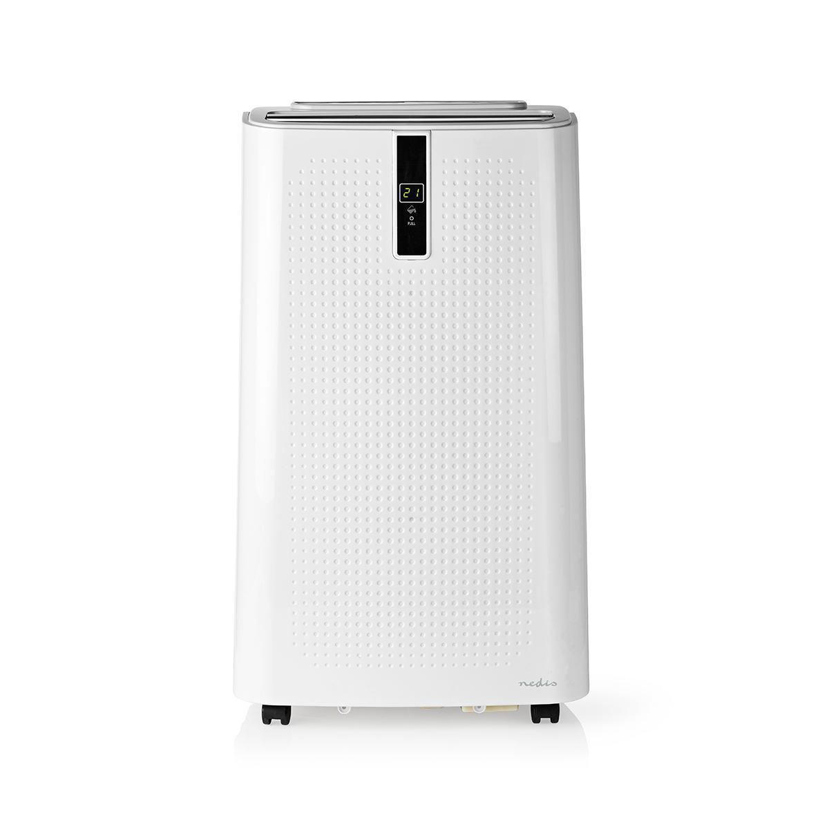 Nedis SmartLife-Klimaanlage [9.000 BTU, Bis zu 60 mü, WLAN, Android & iOS, Energieeffizienzklasse A] (WIFIACMB1WT9)